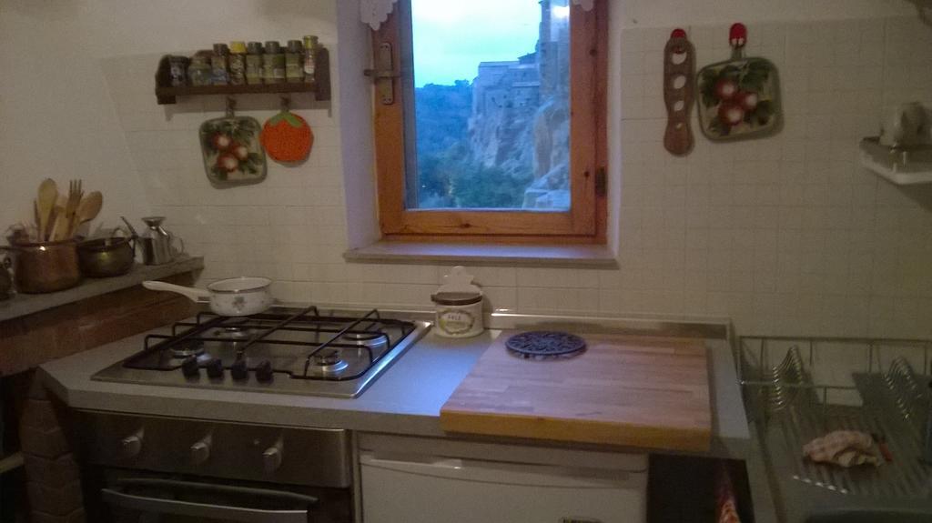 Casa Dei Lavatoi Pitigliano Apartment ภายนอก รูปภาพ